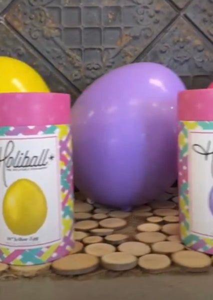Lilac Inflatable Egg